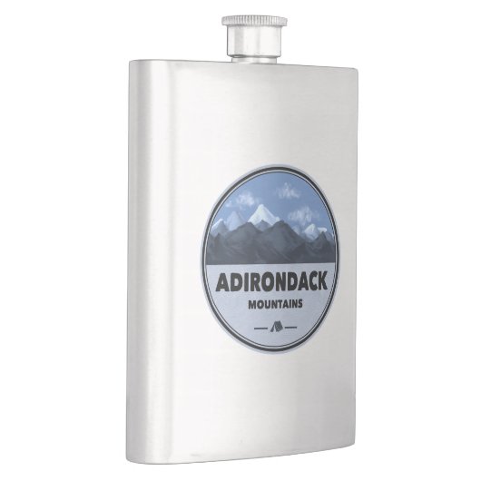 Adirondack Mountains New York Camping Flacon (Rechts)