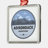 Adirondack Mountains New York Camping Metalen Ornament (Links)