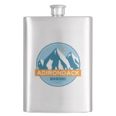 Adirondack Mountains New York Flacon (Voorkant)