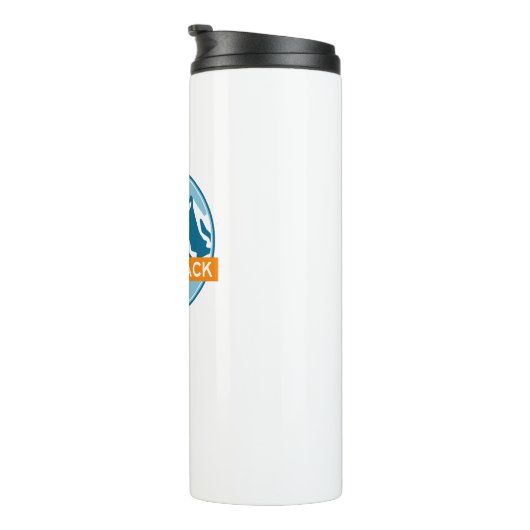 Adirondack Mountains New York Thermosbeker (Geroteerd rechts)