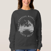 Adirondack Mountains Retro Vintage 1981 Trui (Voorkant)