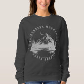 Adirondack Mountains Retro Vintage 2007 Trui (Voorkant)