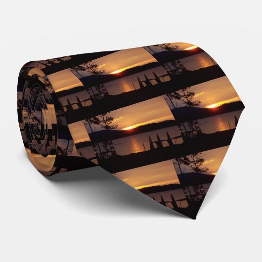 Adirondack Mountains Stropdas (Opgerold)