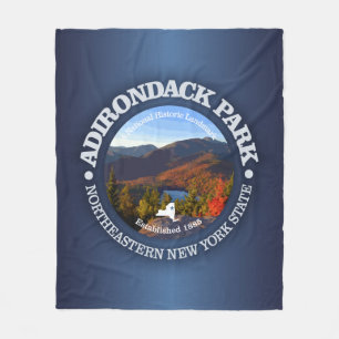 Adirondack Park Fleece Deken
