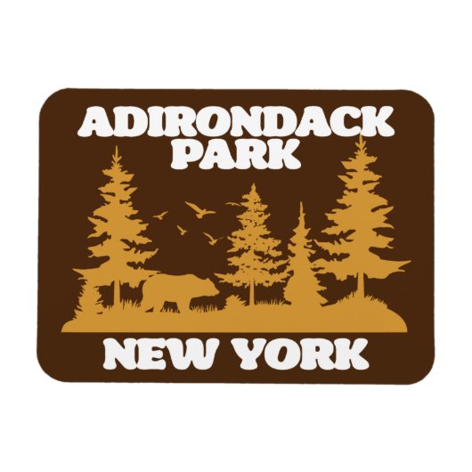 Adirondack Park Magneet (Horizontaal)