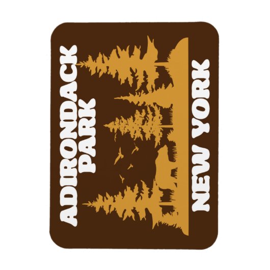 Adirondack Park Magneet (Verticaal)