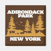 Adirondack Park Magneet (Voorkant)
