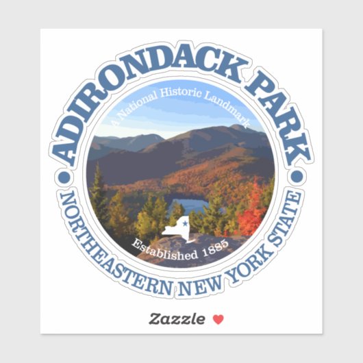 Adirondack Park Sticker (Vel)