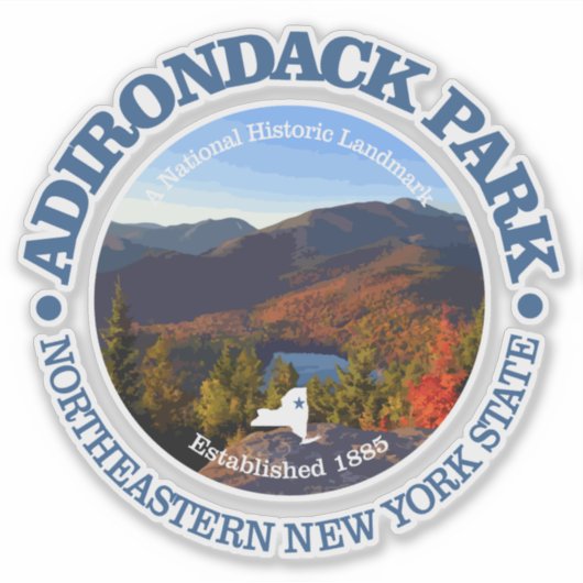 Adirondack Park Sticker (Voorkant)