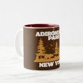 Adirondack Park Tweekleurige Koffiemok (Voorkant links)