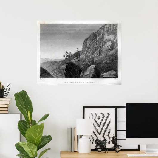 Adirondack Pass Poster (Thuiskantoor)