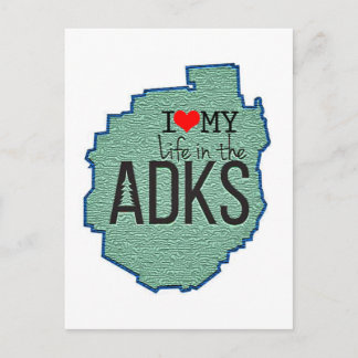 Adirondack Post Card Briefkaart