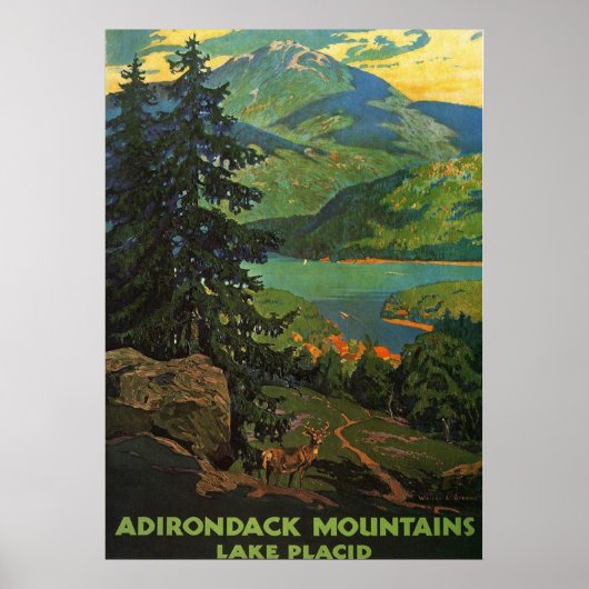 ADIRONDACK POSTER (Voorkant)