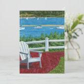 Adirondack-stoel Schilderen Kaart (Staand voorkant)