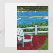 Adirondack-stoel Schilderen Kaart (Voorkant / Achterkant)