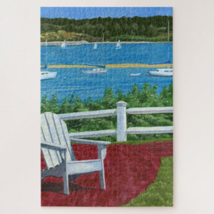 Adirondack-stoel Schilderij 1014-delig Puzzel