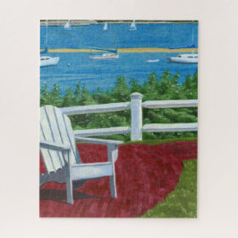 Adirondack-stoel Schildering 520-delig Puzzel