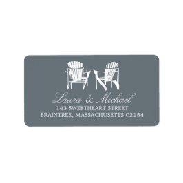 Adirondack Stoelen | Adres Etiket