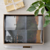 Adirondack-stoelen Heart Lake Herfst Tissuepapier (Geschenk)