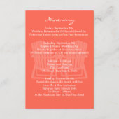 Adirondack Stoelen Koraal Interieur Informatiekaartje (Voorkant)