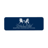 Adirondack Stoelen | Retouradres Etiket (Voorkant)