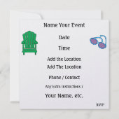 Adirondack stoelen - SRF Kaart (Achterkant)