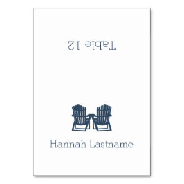 Adirondack Stoelen Zittende Kaart