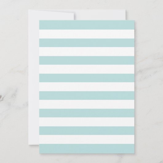 Adirondack Strandstoelen Huwelijksuitnodiging Kaart (Achterkant)