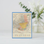 Adirondack Survey Sketch - Verplanck Colvin Map Briefkaart (Staand voorkant)