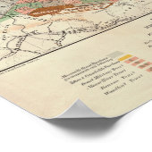 Adirondack Survey Sketch - Verplanck Colvin Map Poster (Hoek)