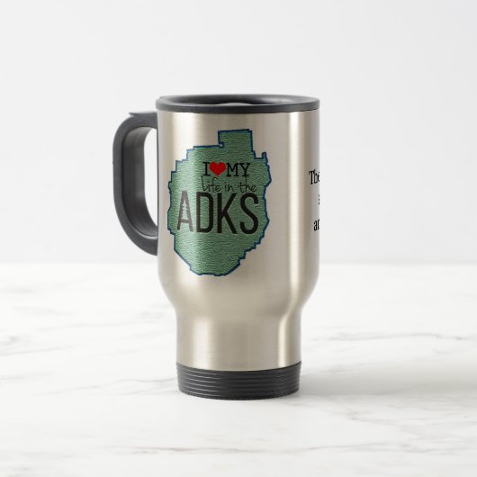 Adirondack Travel Mug Reisbeker (Voorkant links)