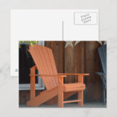 Adirondack-voorzitter Briefkaart (Voorkant / Achterkant)