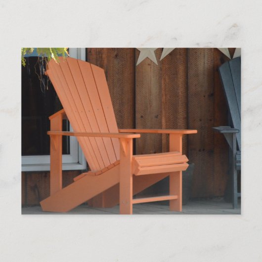 Adirondack-voorzitter Briefkaart (Voorkant)