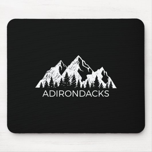 Adirondacks Cool Adirondacks New York Mountain G  Muismat (Voorkant)