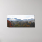 Adirondacks High Peaks Mountains Autumn Canvas Afdruk (Voorkant)