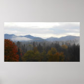 Adirondacks High Peaks Mountains Autumn Poster (Voorkant)