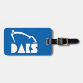 Adirondacks ijsbaan bagagelabel (Voorkant horizontaal)