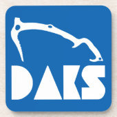 Adirondacks ijsbaan drankjes onderzetter (Voorkant)