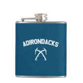 Adirondacks ijsbaan heupfles (Voorkant)