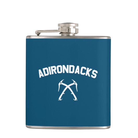 Adirondacks ijsbaan heupfles (Voorkant)