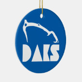 Adirondacks ijsbaan keramisch ornament (Rechts)