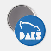 Adirondacks ijsbaan magneet (Voorkant / Achterkant)