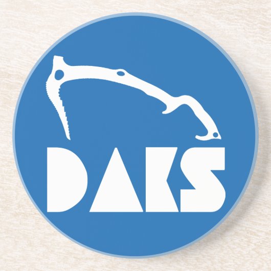 Adirondacks ijsbaan zandsteen onderzetter (Voorkant)