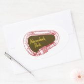 Adirondacks Klim Carabiner Ovale Sticker (Envelop)