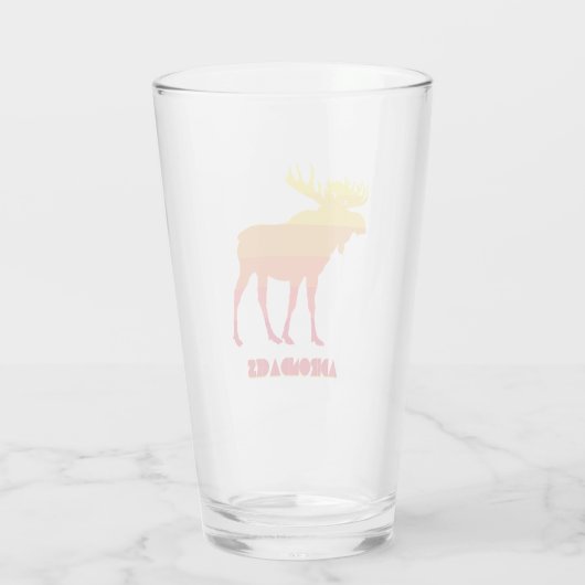 Adirondacks Moose Glas (Achterkant)