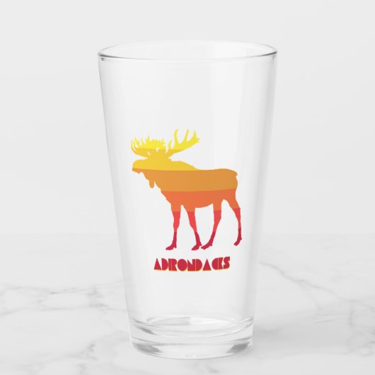 Adirondacks Moose Glas (Voorkant)