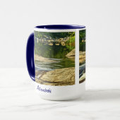 Adirondacks, N.Y. Mountain Stream Mok (Voorkant links)