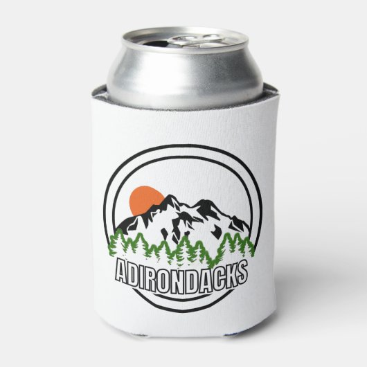 Adirondacks New York Blikjeskoeler (Blikje Voorkant)