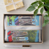 Adirondacks New York  groot Briefkaart Tissuepapier (Geschenk)