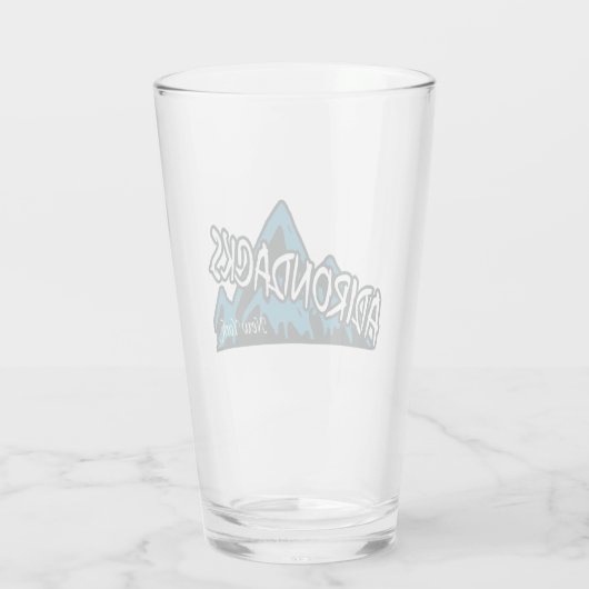 Adirondacks New York Mountains Glas (Achterkant)